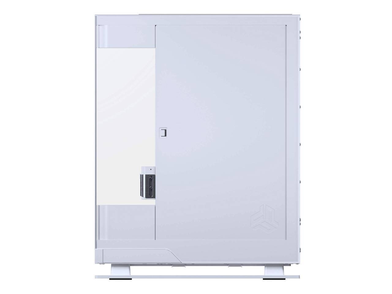 Alt View 5. Phanteks - Phanteks Evolv X2, Mid-Tower Gaming Chassis, Vertical Cooling, Tempered Glass, D-RGB, Silver White - Silver White.