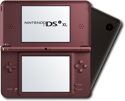 Nintendo DSi XL Console (Burgundy) - NDS – J&L Video Games New York City