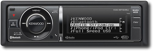  Kenwood - 50W x 4 MOSFET Apple® iPod®-/Satellite Radio-Ready In-Dash CD Deck
