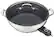 Angle. Cuisinart - Green Gourmet Round Electric Skillet - Stainless-Steel.