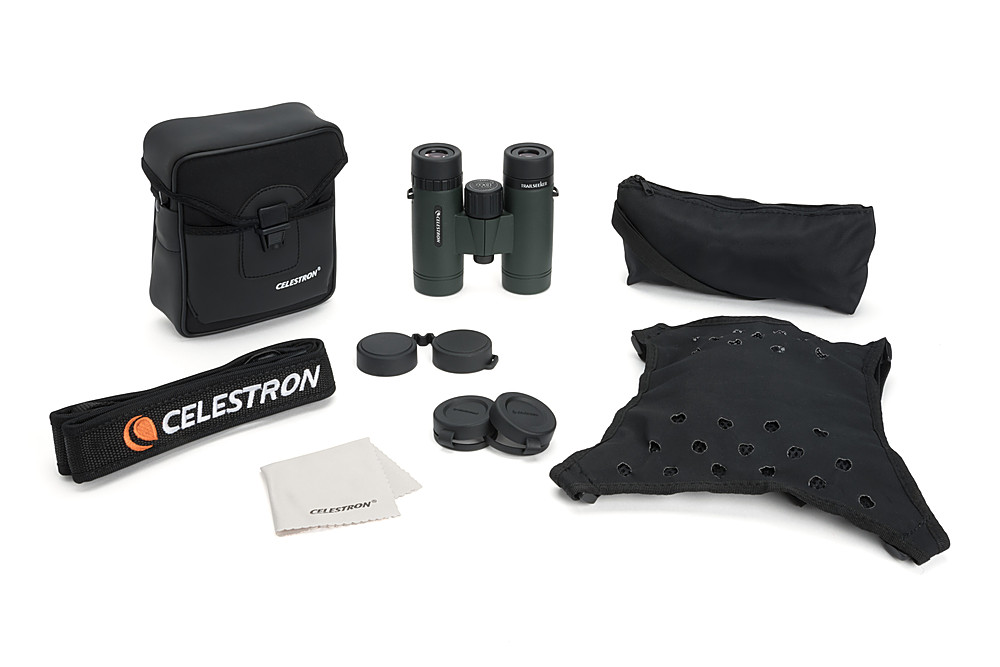 Celestron - TrailSeeker 10 x 32 Waterproof Binoculars - Gray