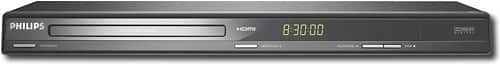 Front Standard. Philips - Progressive-Scan DVD Player with HD Upconversion.
