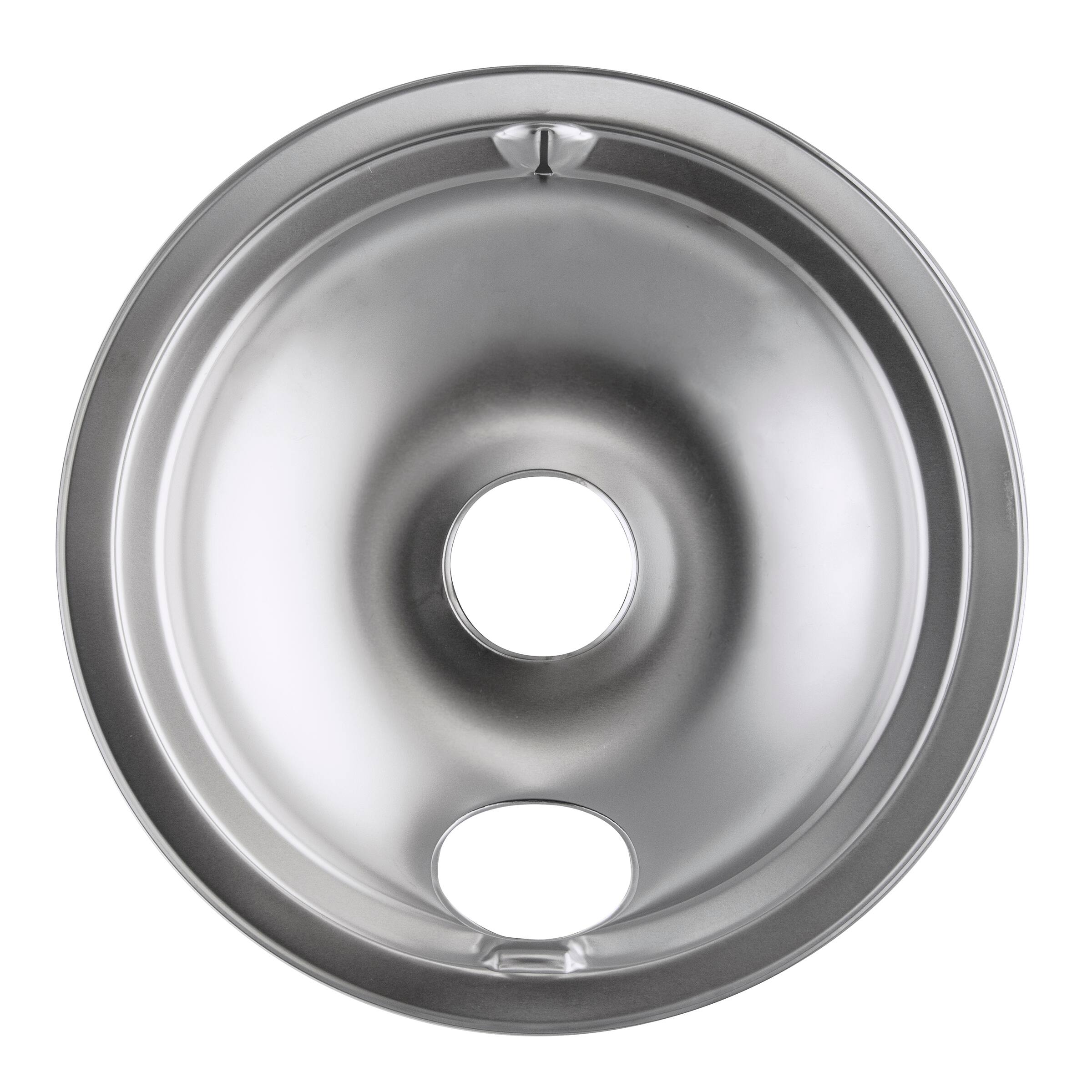 Alt View 2. Range Kleen - Range Kleen 119204XN Style B 4pk Heavy Duty Chrome Drip Bowls, 2 Large and 2 Small.