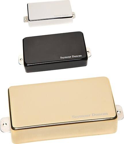 Angle Standard. Seymour Duncan - AHB-1B Blackouts Bridge Humbucker Pickup - Black.