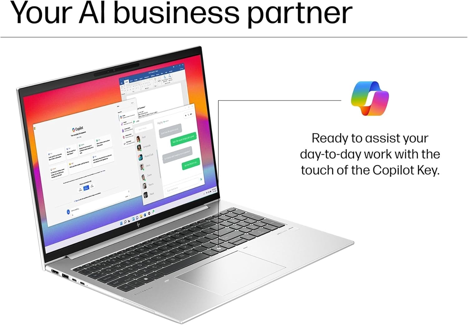 Your AI business partner Copilot AC De

Ready to assist your day-to-day work with the touch of the Copilot Key.