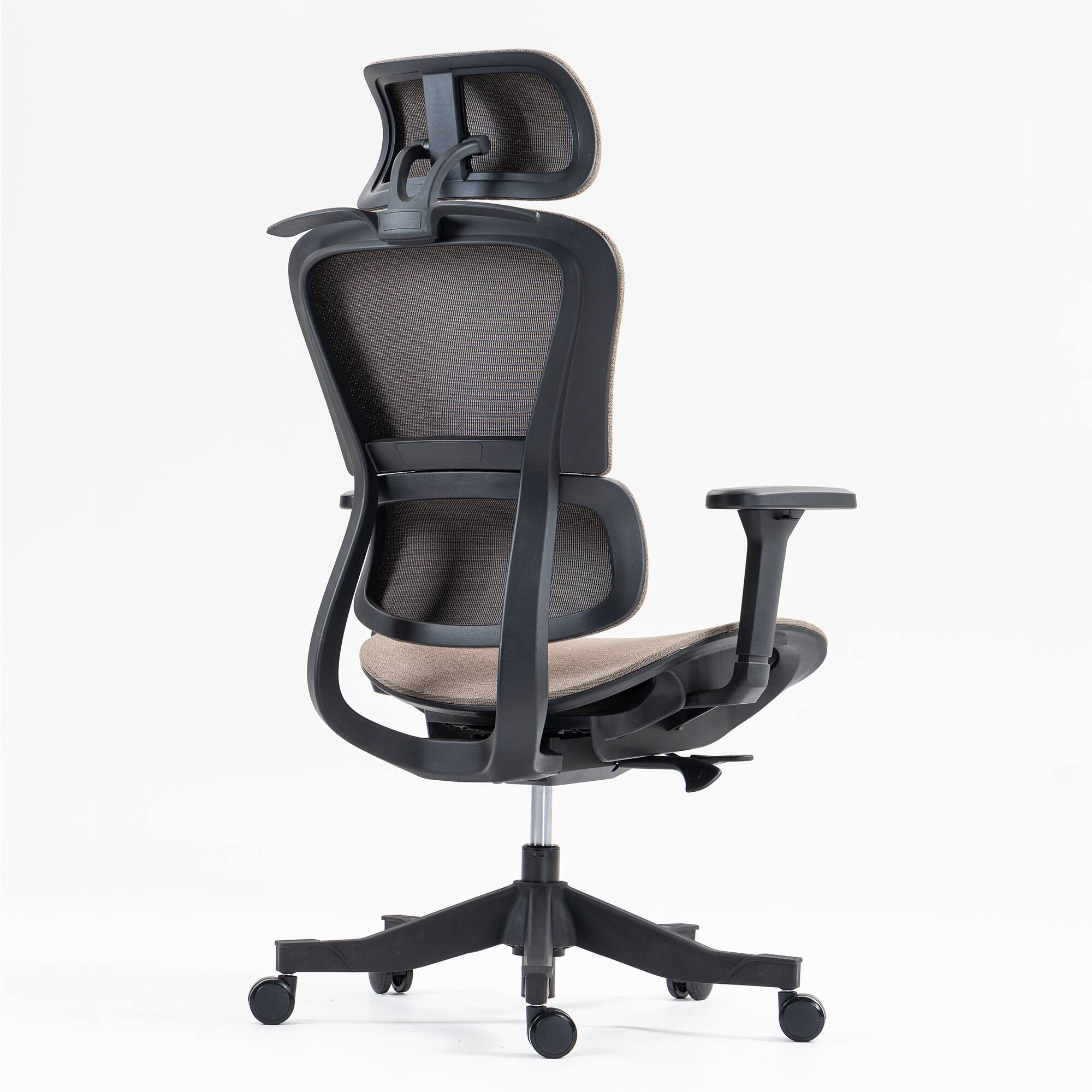 Alt View 2. GOODSILO - Ergonomic High Back Mesh Office Chair with Adjustable Lumbar Support - Brown.