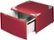 Angle Zoom. LG - Laundry Pedestal with Storage Drawer - Wild Cherry Red.