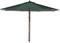 Bond - Wooden Market Umbrella - Green-Front_Standard