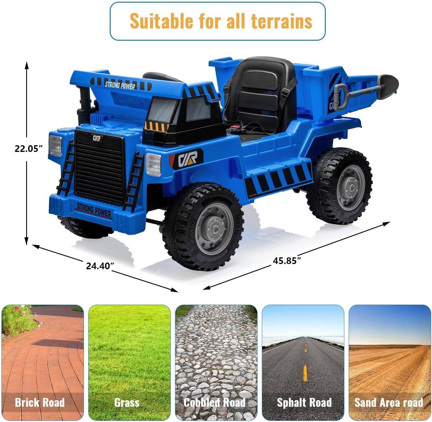 Suitable for all terrains

STRONG POWER

22.05" OR 24.40" 2002100 250X7 5 45.85"

Brick Road
Grass
Cobbled Road
Sphalt Road
Sand Area road