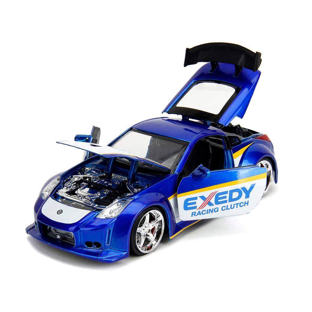 レーシングカー模型 ホワイト/ブルー マツダ RX-7 (FD3S) ブルー/ホワイト (ミニカー) - ホビーサーチ ミニカー