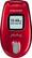 Front Standard. Jitterbug - Samsung No-Contract Mobile Phone - Red.