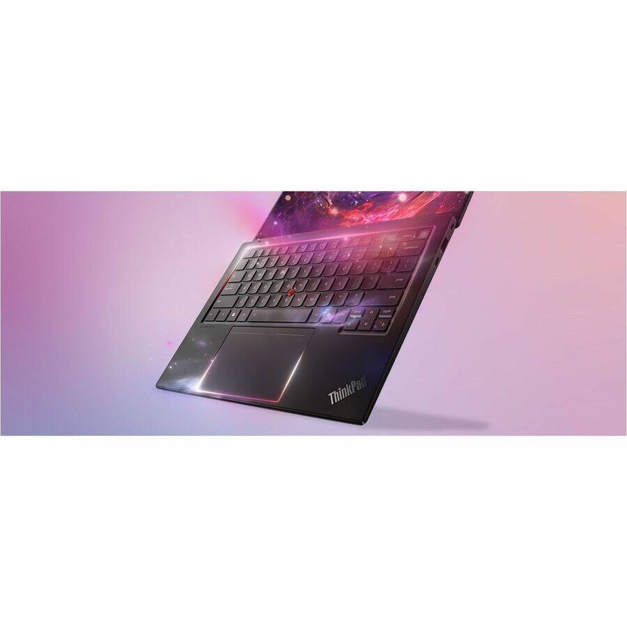Alt View 4. Lenovo - Lenovo ThinkPad X1 Carbon Gen 14 Aura Edition 21V700ALUS 14" Touchscreen Copilot+ PC Notebook - WUXGA - 60 Hz - Intel - Black.
