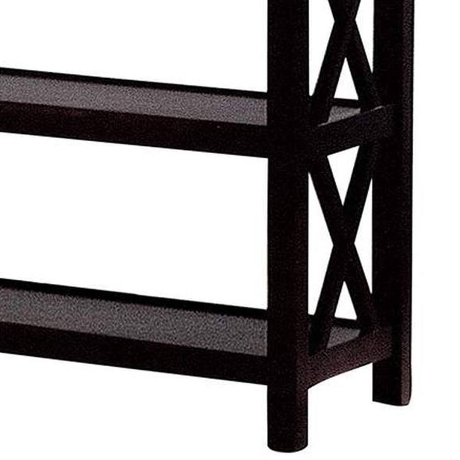 Manhattan Lane Transitional Wooden Sofa Table With 