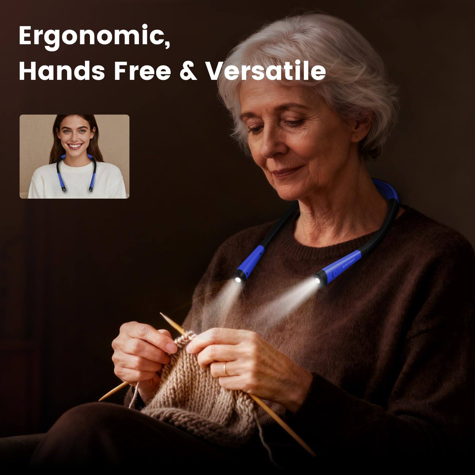 Ergonomic, Hands Free & Versatile