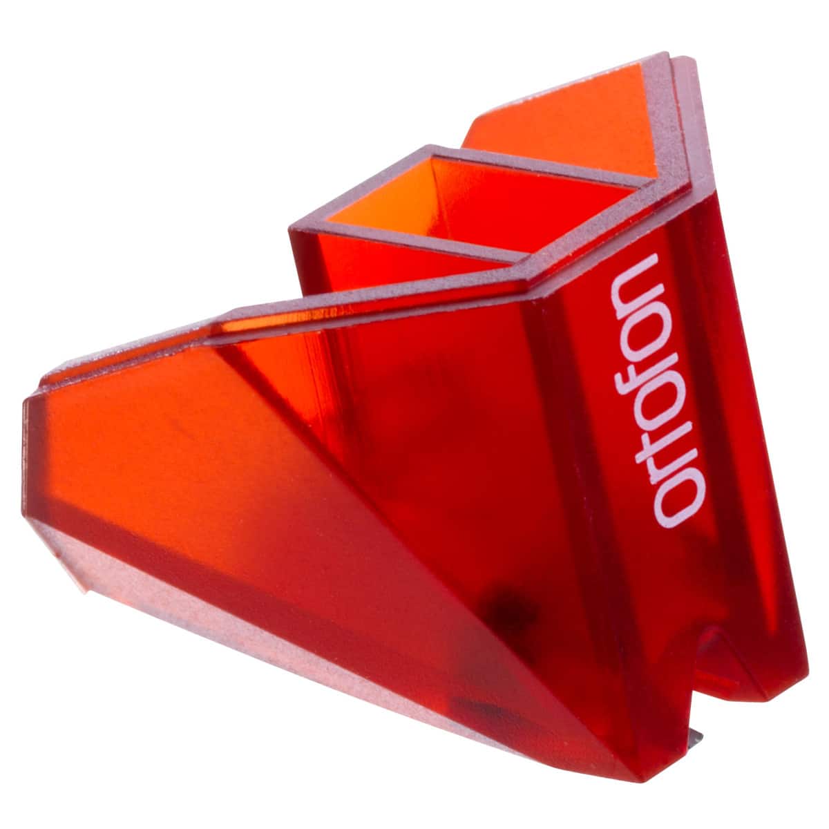 Front. Ortofon - Ortofon Stylus 2M Red Replacement Stylus (Red) - Red.