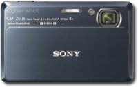 Front Standard. Sony - Cyber-shot 10.2-Megapixel Digital Camera - Blue.