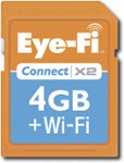 Front Standard. Eye-Fi - Wireless Connect X2 4GB Secure Digital High Capacity (SDHC) Memory Card.