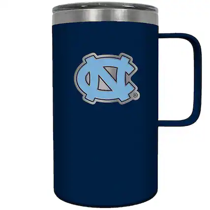 Front. Great American Products - North Carolina Tar Heels 18oz. Hustle Travel Mug - Multicolor.