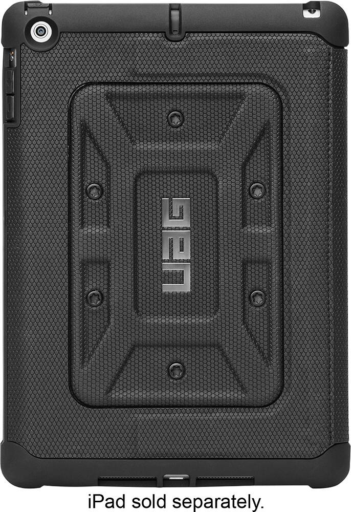 Front. Urban Armor Gear - Folio Case for Apple® iPad® Air - Black.