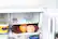 The refrigerator is full of food.