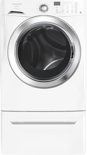 Front Standard. Frigidaire - Affinity 3.6 Cu. Ft. 10-Cycle Steam Washer - Classic White.