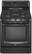 Front Standard. Maytag - 30" Self-Cleaning Freestanding Gas Convection Range - Black.