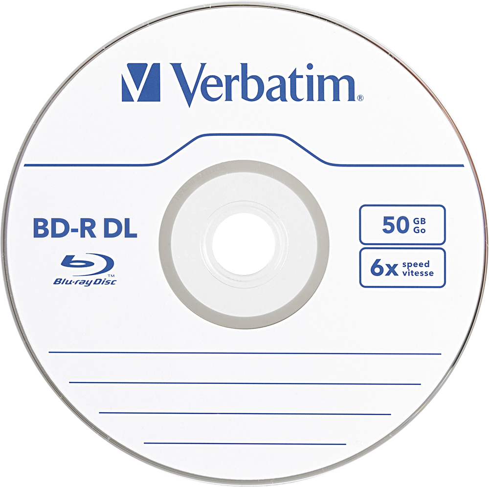 Best Buy Verbatim Blu Ray Recordable Media R Dl 6x 50 Gb 3 Pack Jewel Case