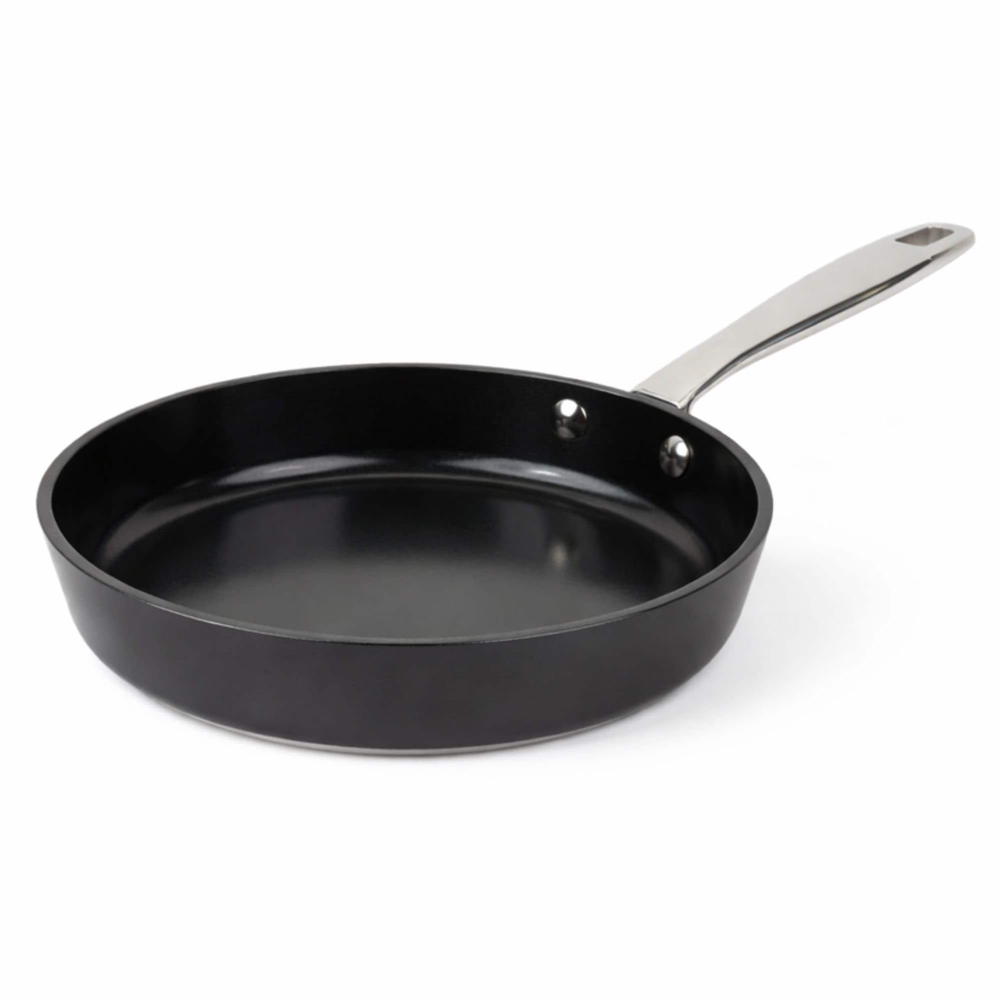 Alva - Maestro 11" Ceramic Nonstick Frying Pan – Oven & Induction Safe with Stay-Cool Handle - Black