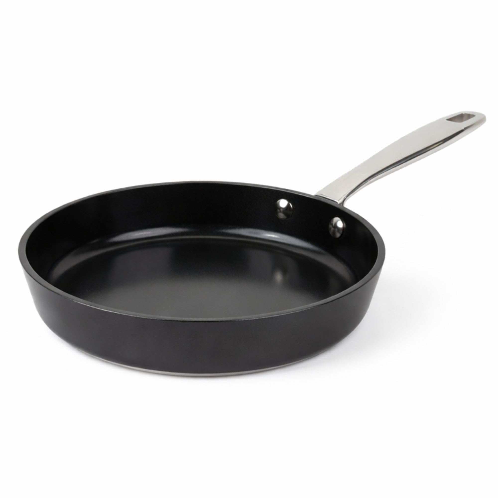 Alva - Maestro 11" Ceramic Nonstick Frying Pan – Oven & Induction Safe with Stay-Cool Handle - Black