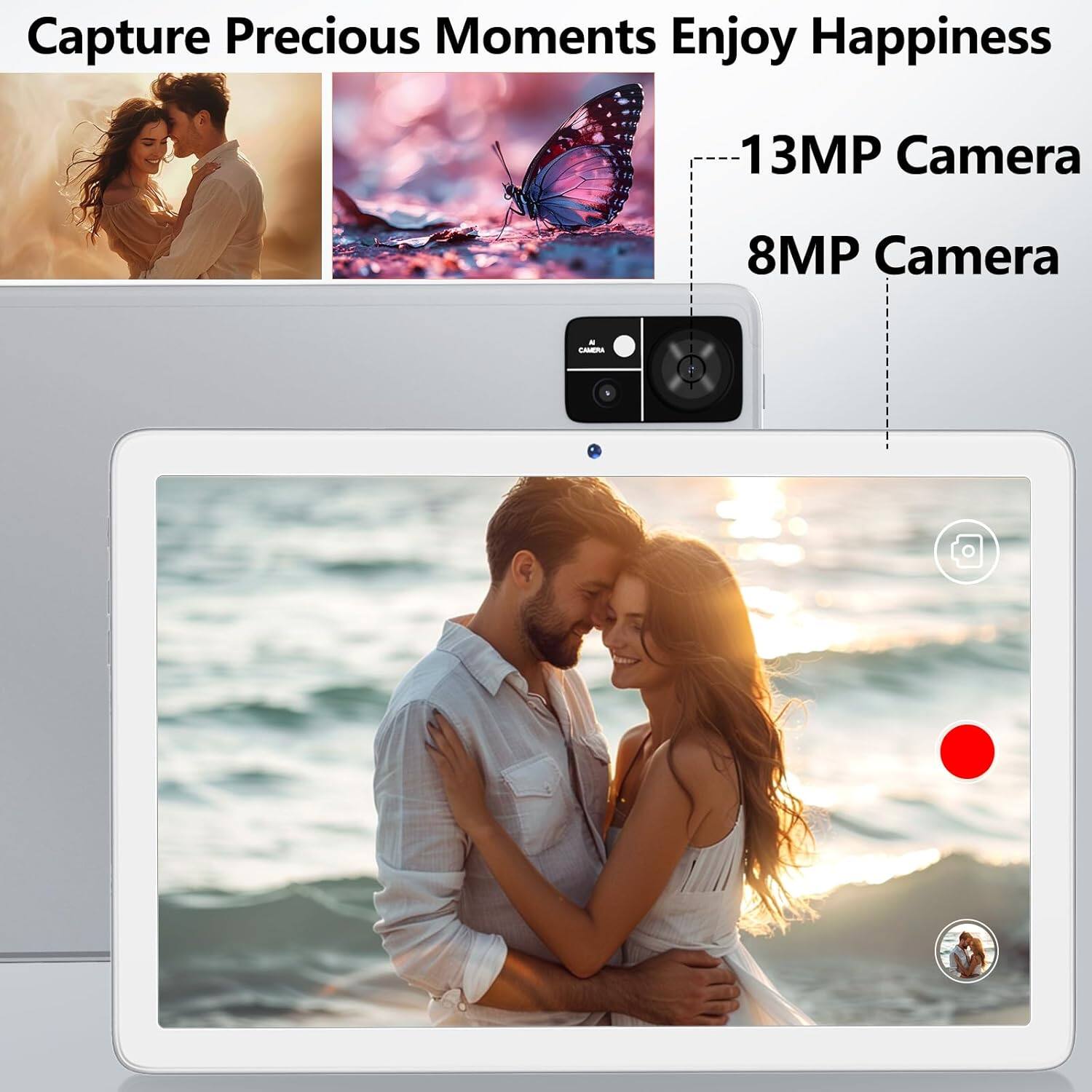 Capture Precious Moments Enjoy Happiness

13MP Camera

8MP Camera