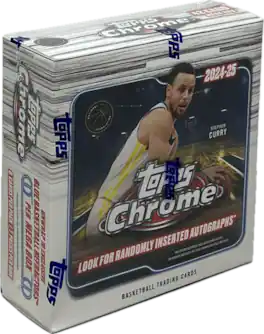 2024-25 Topps Chrome Basketball Mega Box