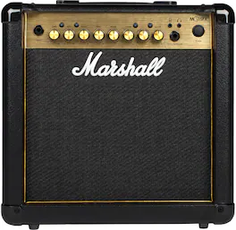 Marshall - MG15GFX Combo Guitar Amp with Digital Effects / Reverb and 3-band EQ - Black
