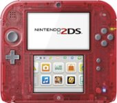Front. Nintendo - 2DS - Crystal Red.