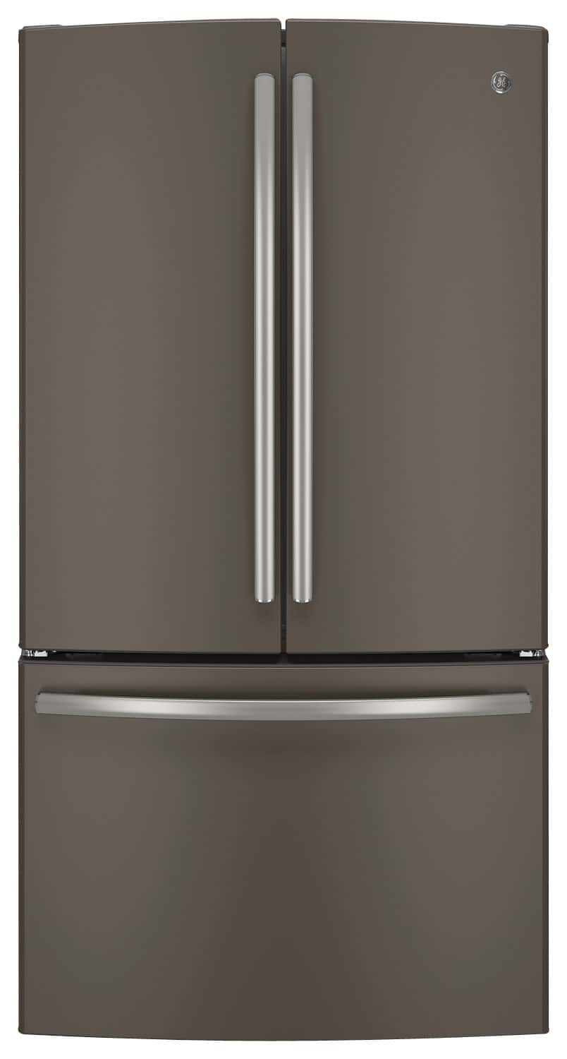 GE - 28.5 Cu. Ft. French Door Refrigerator - Slate-Front_Standard