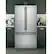 Alt View 13. Café Series 23.1 Cu. Ft. Frost-Free Counter-Depth French Door Refrigerator.