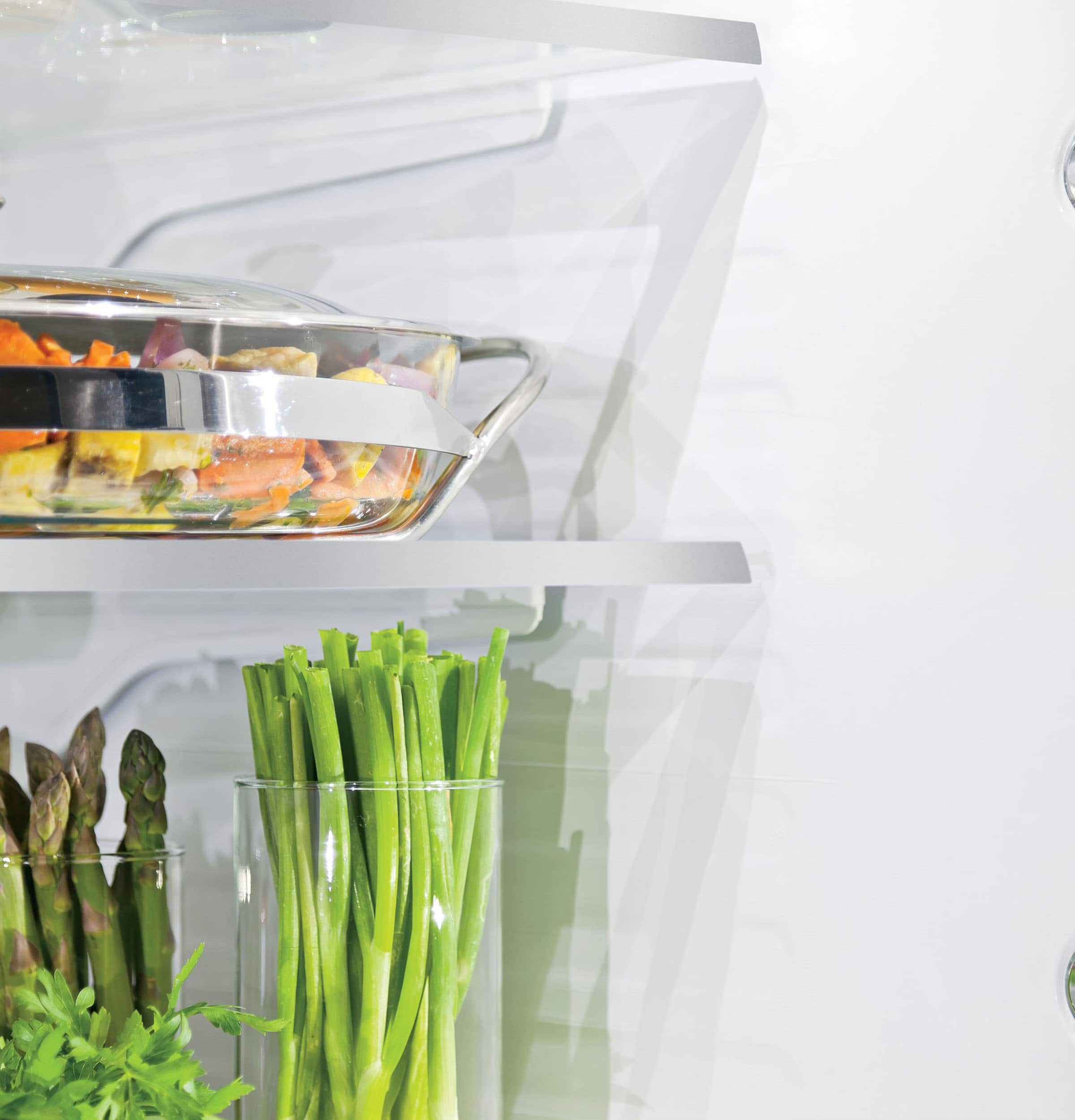 Alt View 20. Café Series 23.1 Cu. Ft. Frost-Free Counter-Depth French Door Refrigerator.