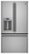 Front Zoom. 22.1 Cu. Ft. Counter-Depth Frost-Free French Door Refrigerator with Thru-the-Door Ice and Water.