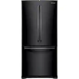 Samsung - 19.4 Cu. Ft. French Door Refrigerator - Black