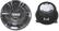 Front Standard. NAXA - 5-1/4" 2-Way Coaxial Speakers with Polypropylene Cones (Pair).
