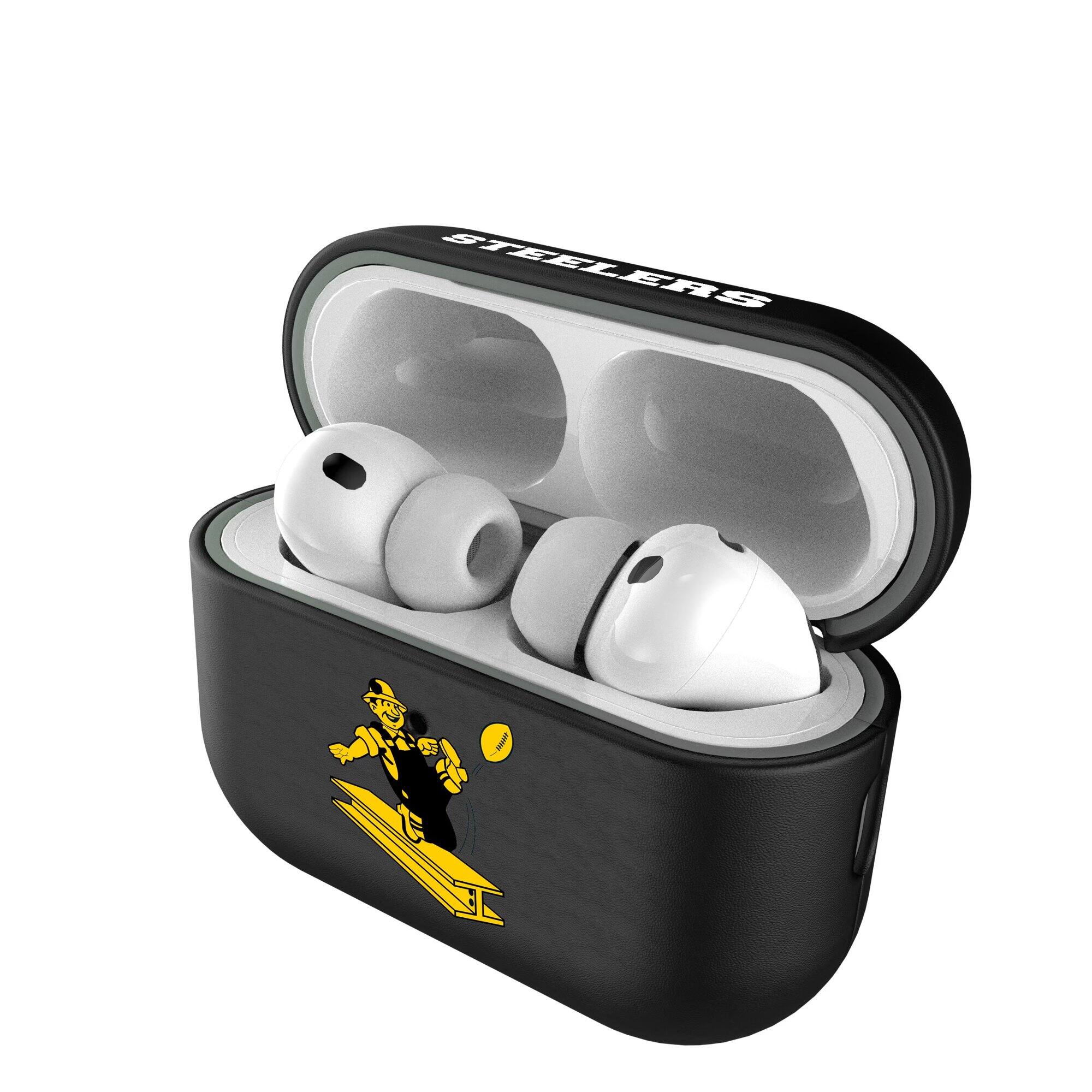 Alt View 3. Keyscaper - Pittsburgh Steelers AirPods Pro 3rd Generation Case Cover - No Size - Black.