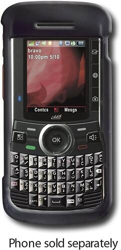 Front Standard. Xentris Wireless - Snap-On Cover for Motorola i465 Clutch Mobile Phones - Black.