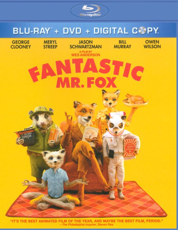  Fantastic Mr. Fox [3 Discs] [Includes Digital Copy] [Blu-ray/DVD] [2009]