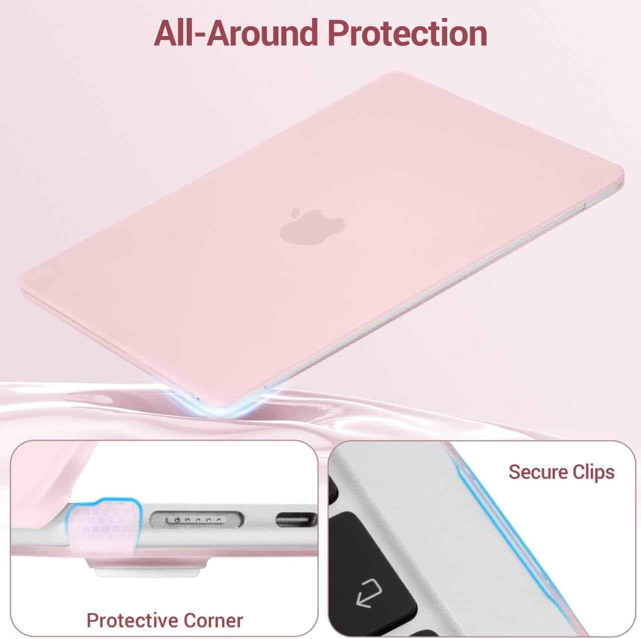 mosiso MacBook Air 15 inch Case for models A3448 A3241 A3114 A2941