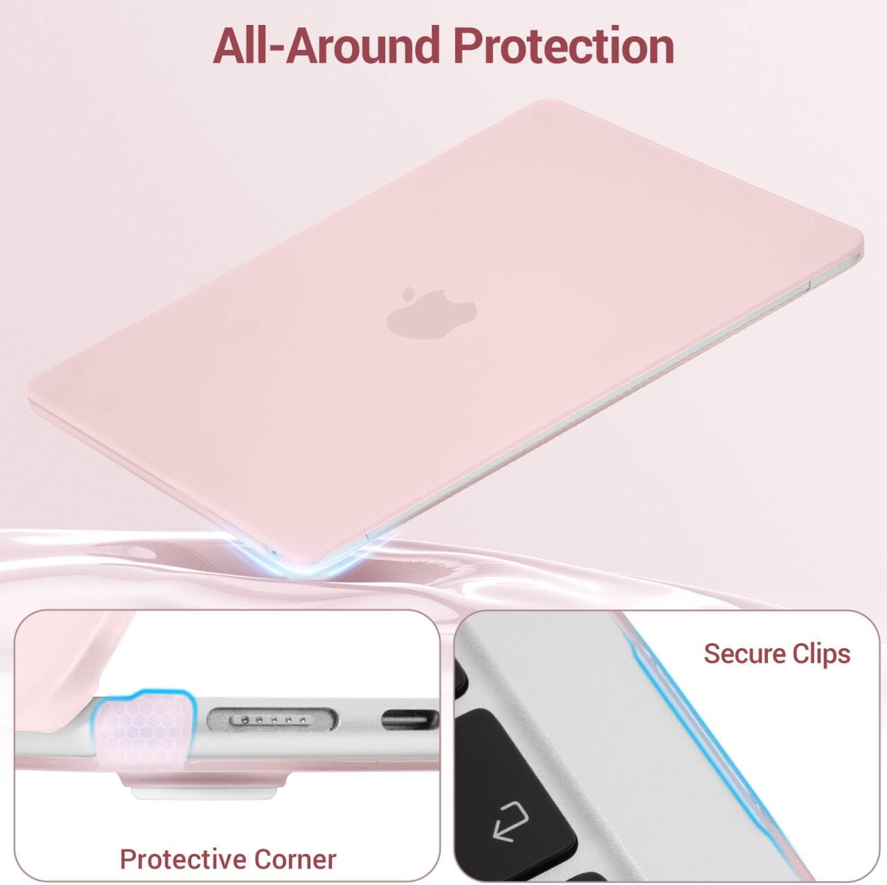 All-Around Protection  
Secure Clips  
Protective Corner