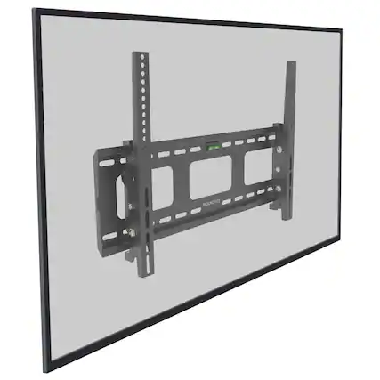 Front. Mount-It! - Heavy-Duty Tilting TV Wall Mount for 37"–80" TVs, Steel Bracket, Adjustable Tilt - Black.