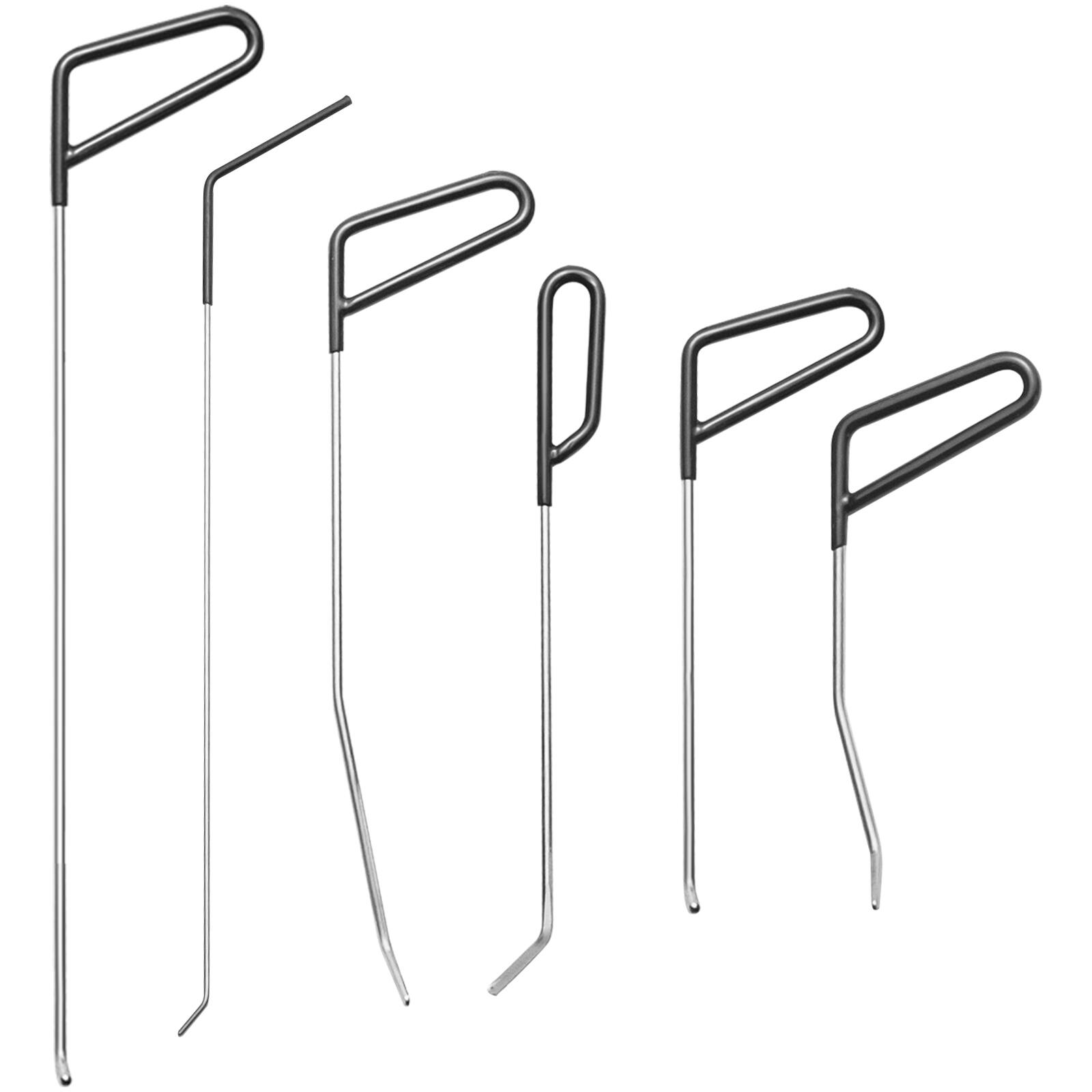 Alt View 5. VEVOR - Rods Dent Removal Kit, 21 PCS Paintless Dent Repair Rods, Stainless Steel Dent Rods, Whale Tail Dent Repair Tools.