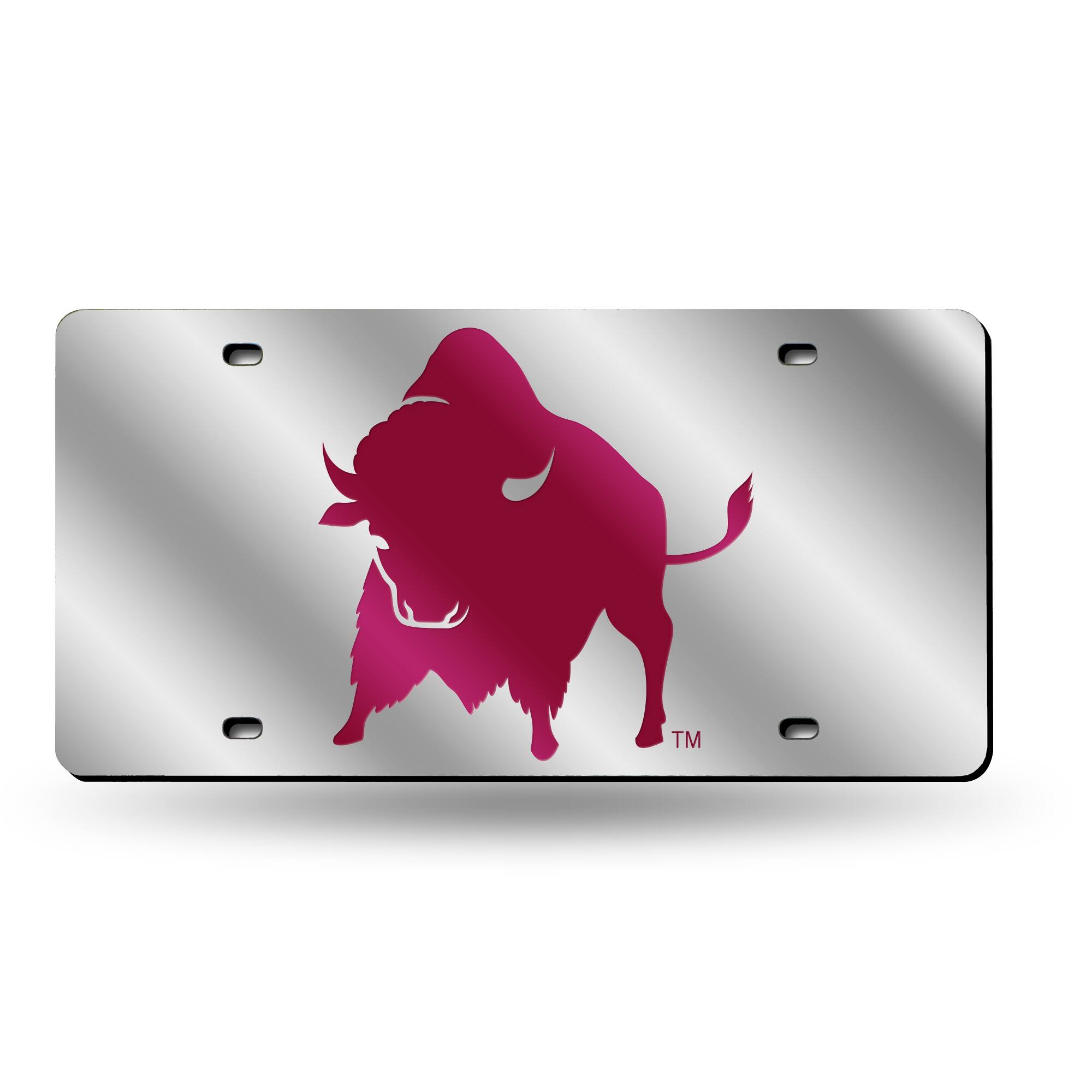 West Texas A&M Buffaloes Acrylic License Plate Laser Tag