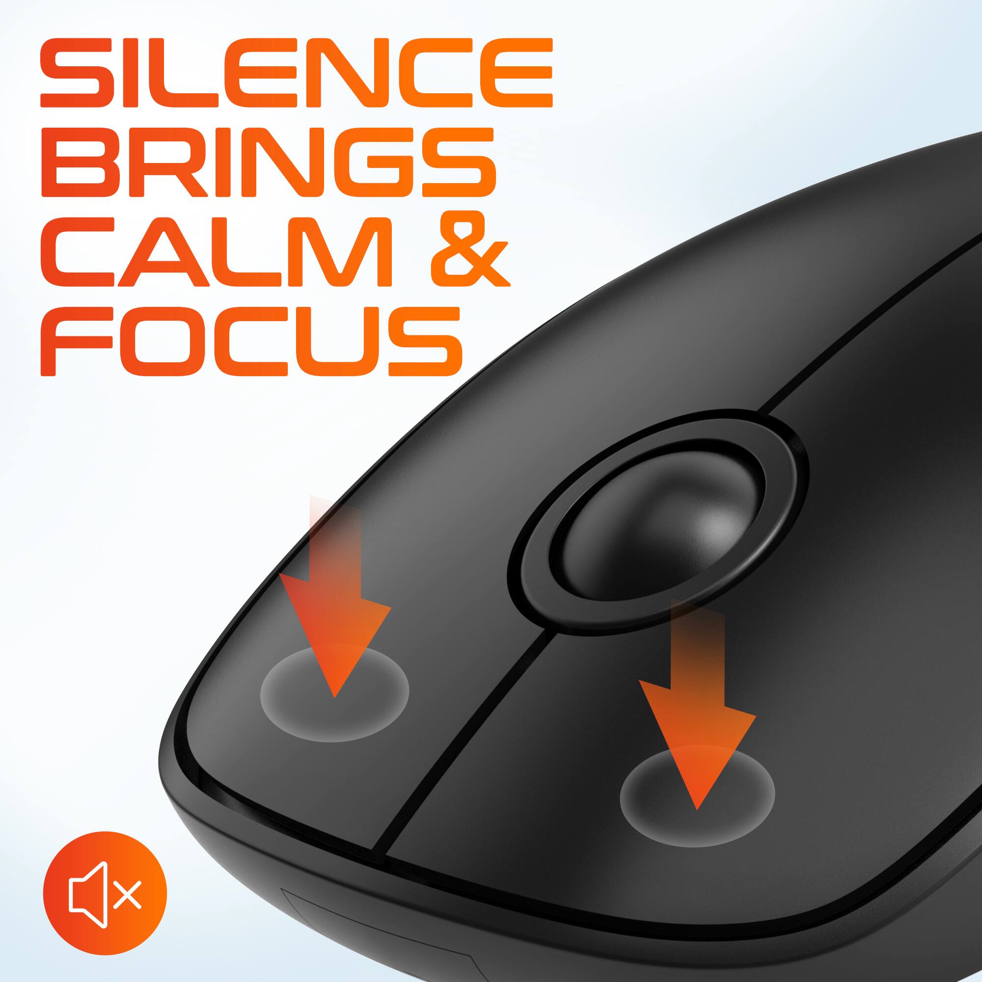 SILENCE BRINGS CALM & FOCUS