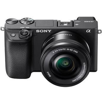 Bundle Sony a6400 4K Mirrorless Camera ILCE 6400L/B 16 50mm + 55 Bundle Sony a6400 4K Mirrorless Camera ILCE 6400L/B 16 50mm + 55