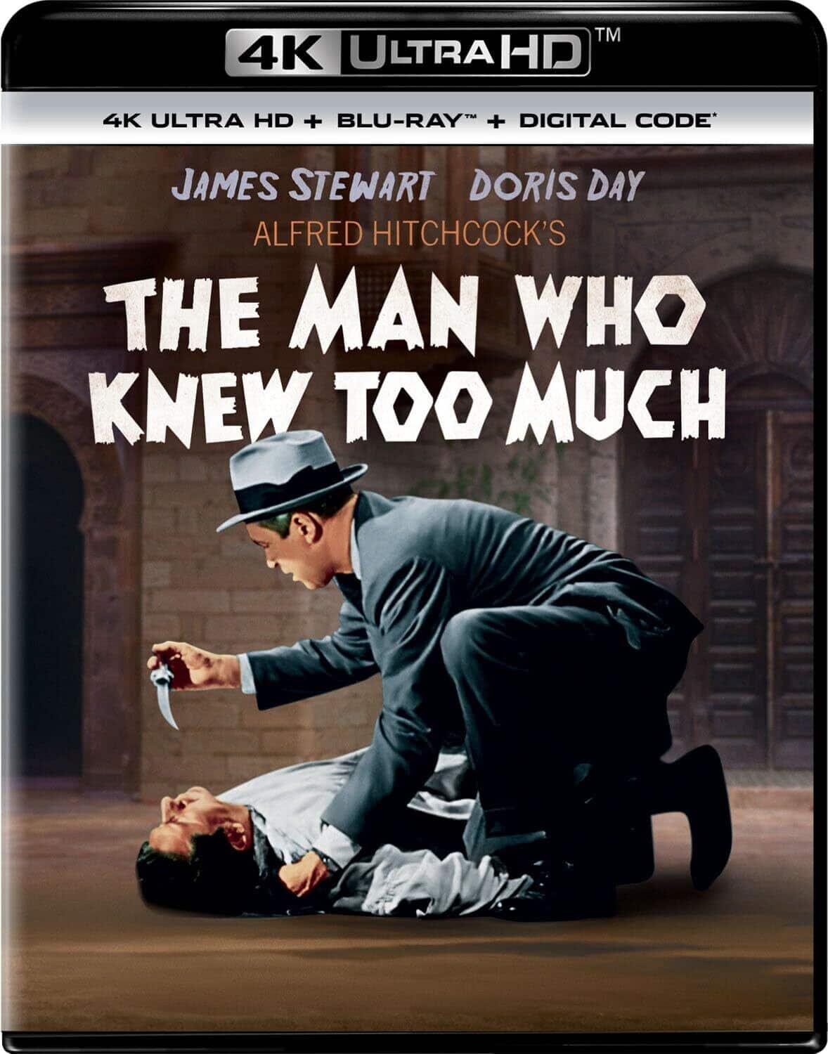 Front. The Man Who Knew Too Much   - 4K Blu-Ray.